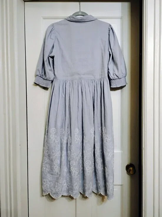 Ivy City Co Laurel Chambray Dress - Picture 2 of 7